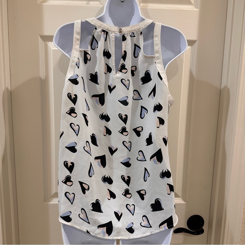 Heart Blouse Sleeveless Cutout XL Candies - Picture 4 of 7